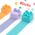 blocs de construcció de plàstic suau blocs de construcció de joguina per a nadons